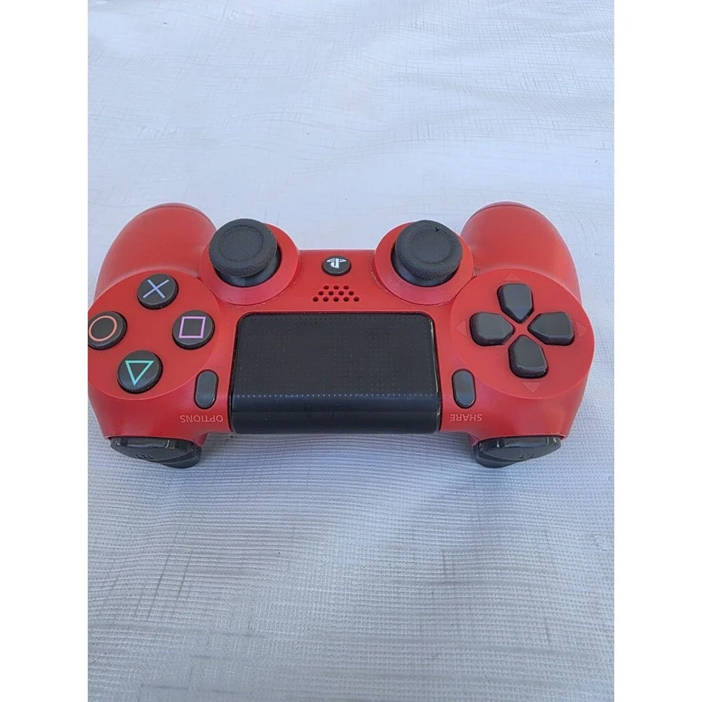 Sony PlayStation Dualshock 4 V2 Controller - Magma Red (CUH-ZCT2G 11)